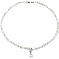 Collana Comete Donna in Oro bianco Perla FWQ117 - FWQ117